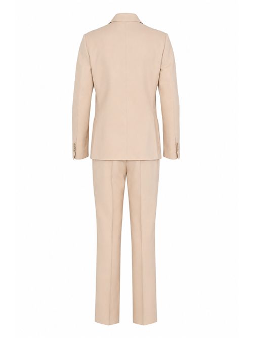 Abito doppiopetto Soiree in viscosa e seta Beige LARDINI | CN5917EI PAIF66418180